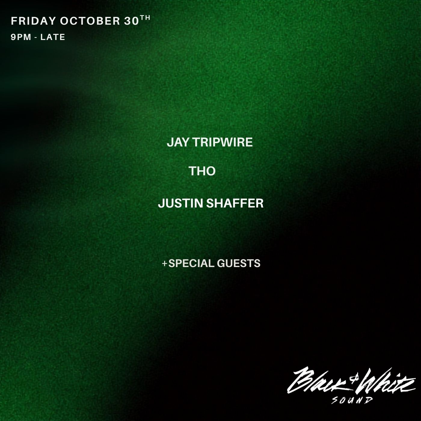 BlackandWhitesound presents Jay Tripwire and Tho