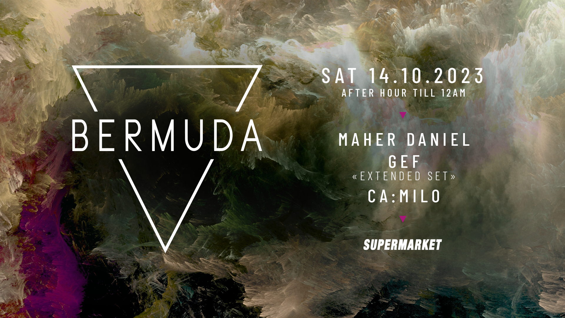 Bermuda with Maher Daniel and GEF extended at Supermarket Zurich