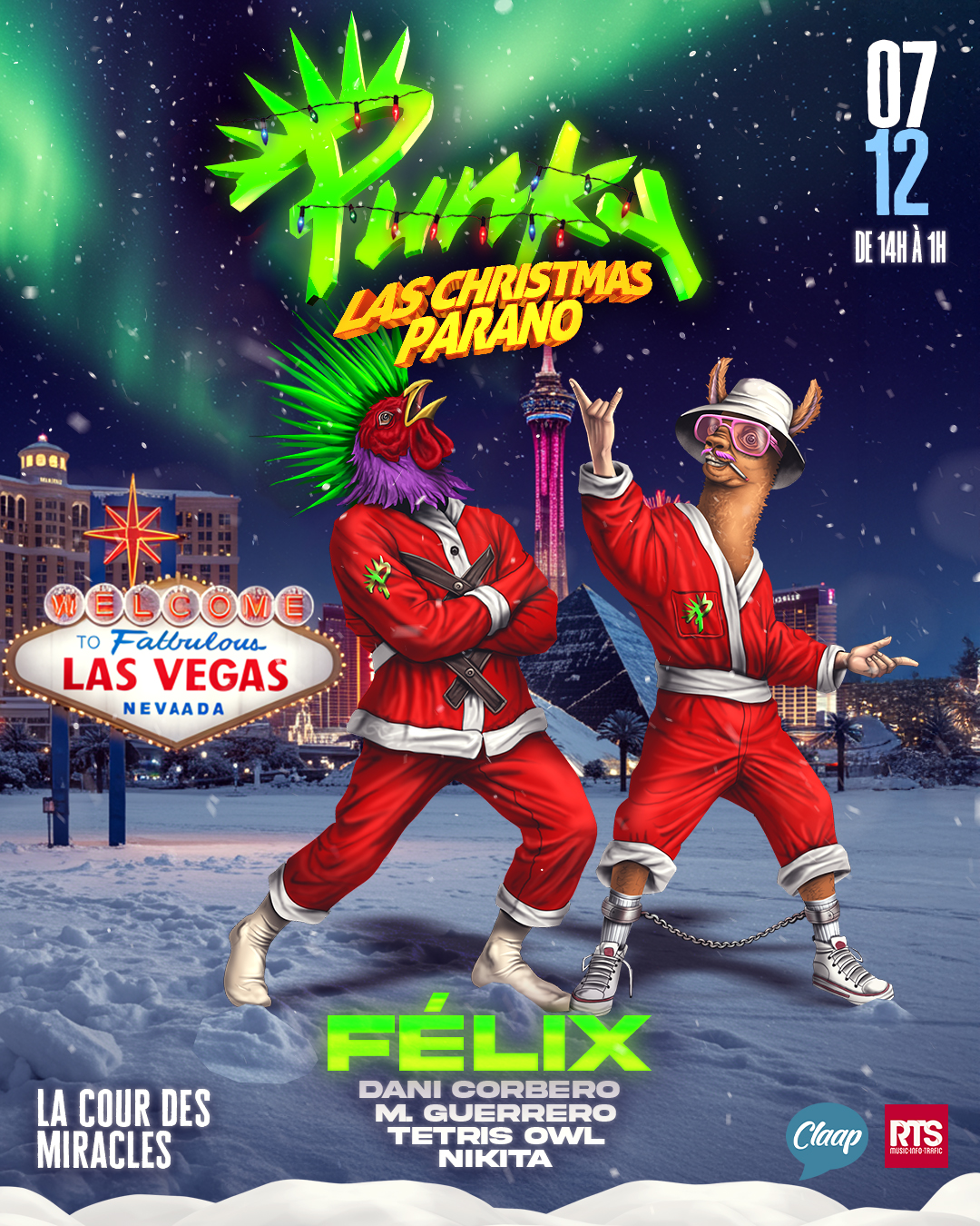 𝗣𝗨𝗡𝗞𝗬: 𝗟𝗮𝘀 𝗖𝗵𝗿𝗶𝘀𝘁𝗺𝗮𝘀 𝗣𝗮𝗿𝗮𝗻𝗼 at TBA - LA
