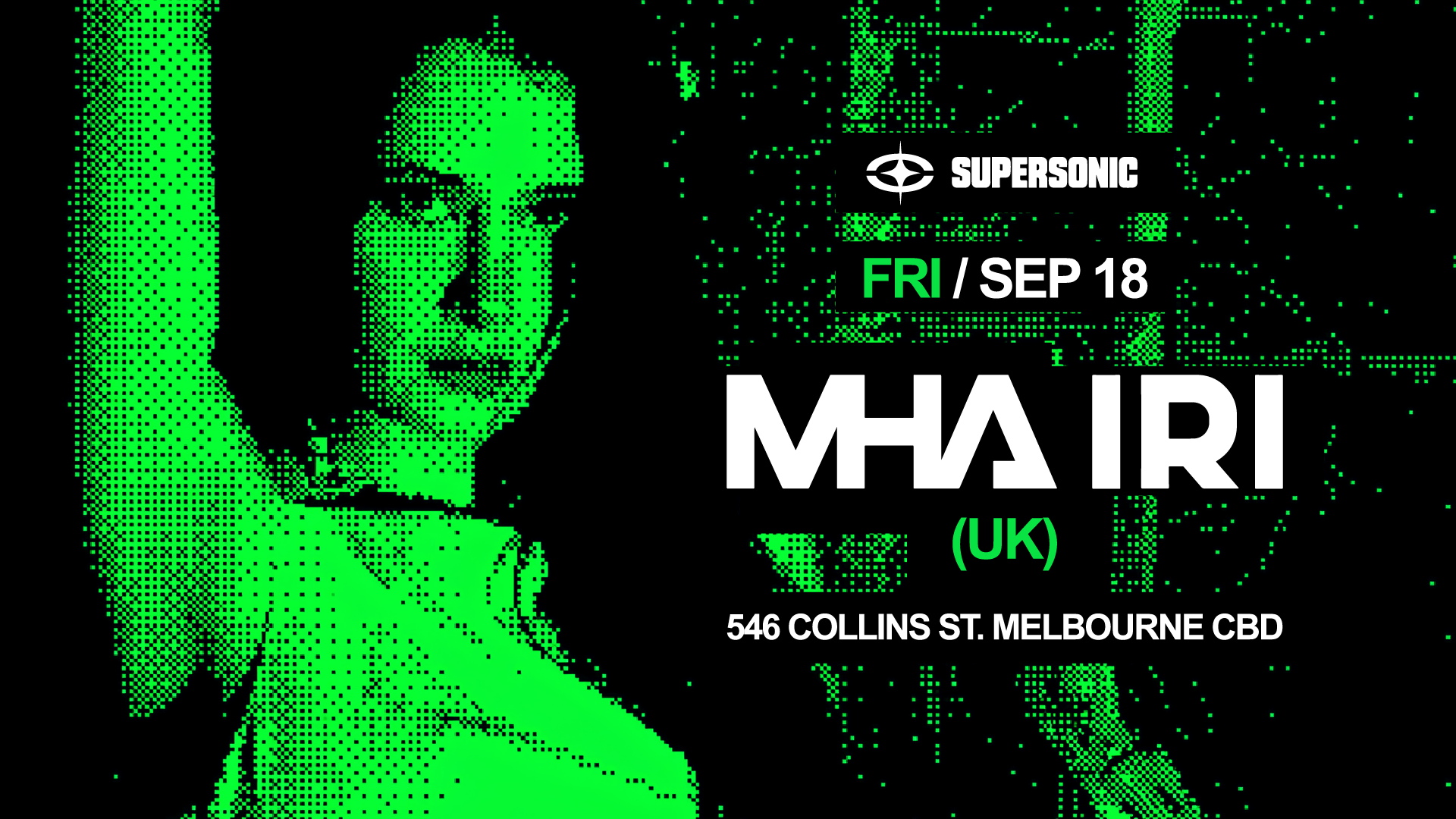 SUPERSONIC FRIDAYS feat. Mha iri (UK)