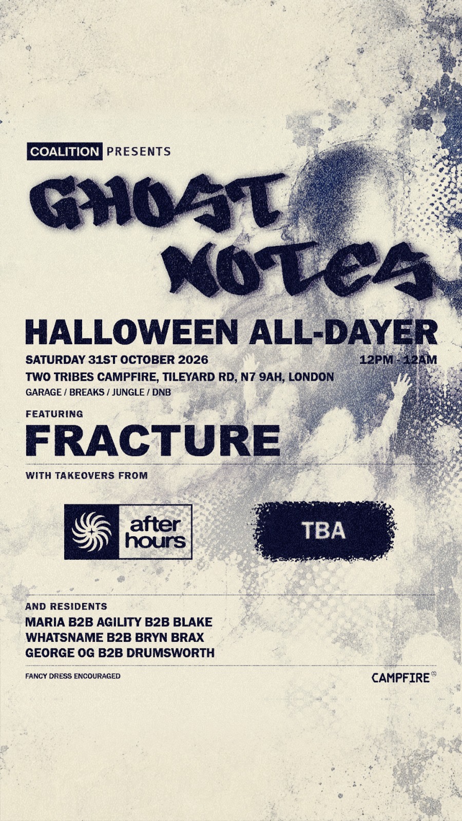 Ghost Notes - Halloween Day Party