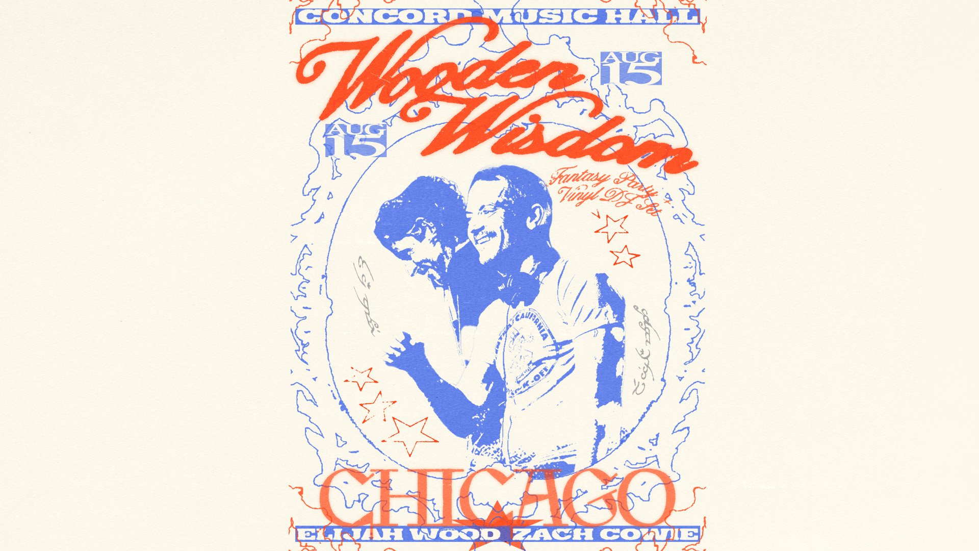 Wooden Wisdom (Elijah Wood x Zach Cowie): Fantasy Party & Vinyl DJ Set