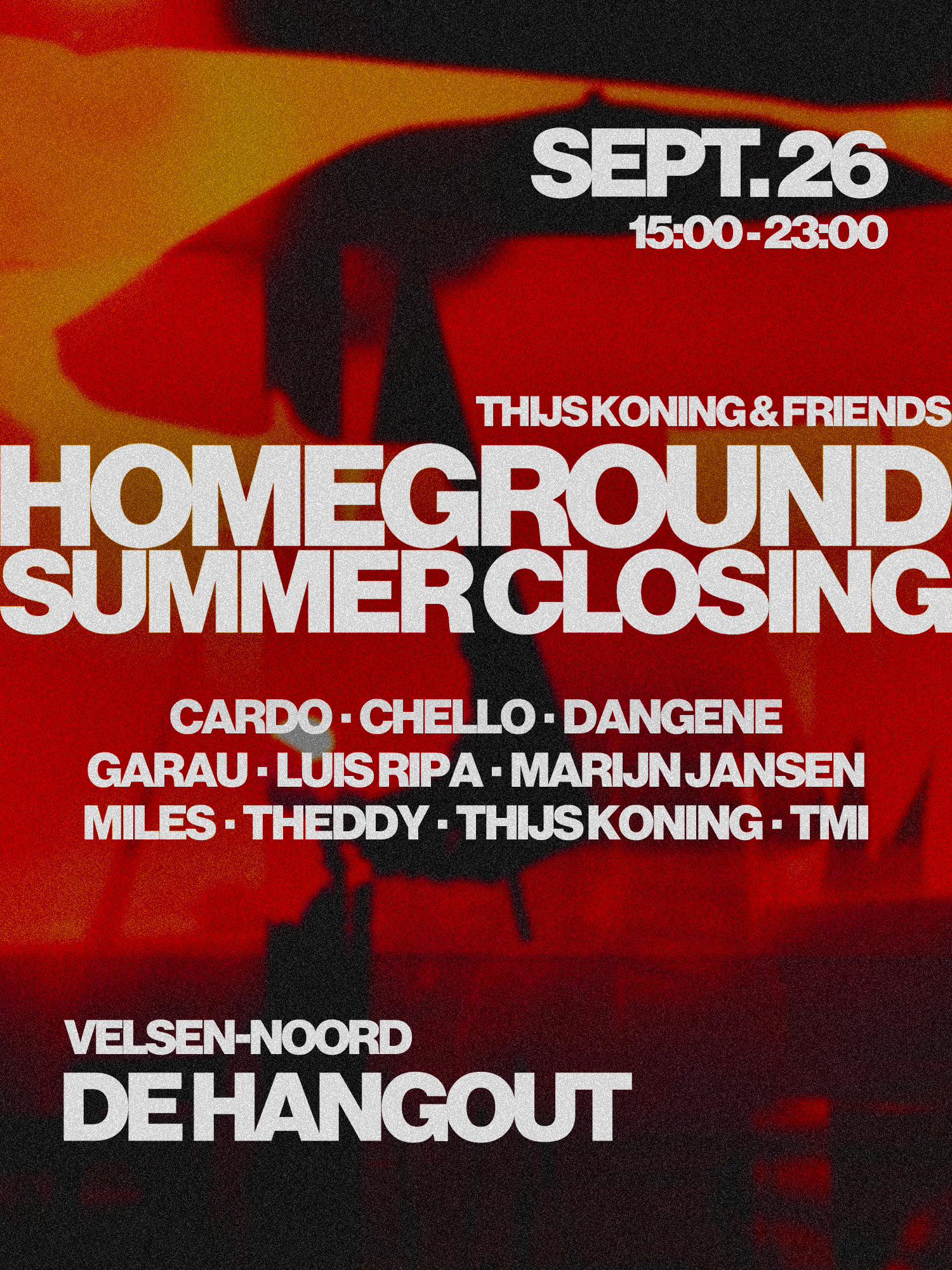 HOMEGROUND SUMMER CLOSING