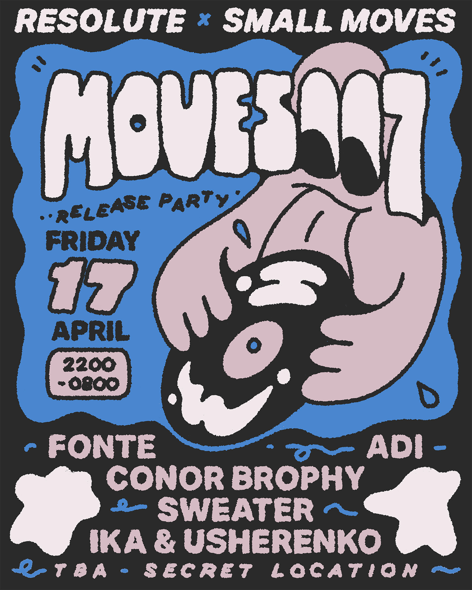 ReSolute x Small Moves: Moves007 Release Party