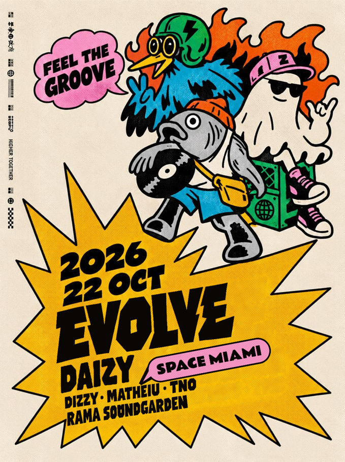 EVOLVE: Daizy (SPACE MIAMI) at RAMA SOUND GARDEN / Pwrd by FunktionOne