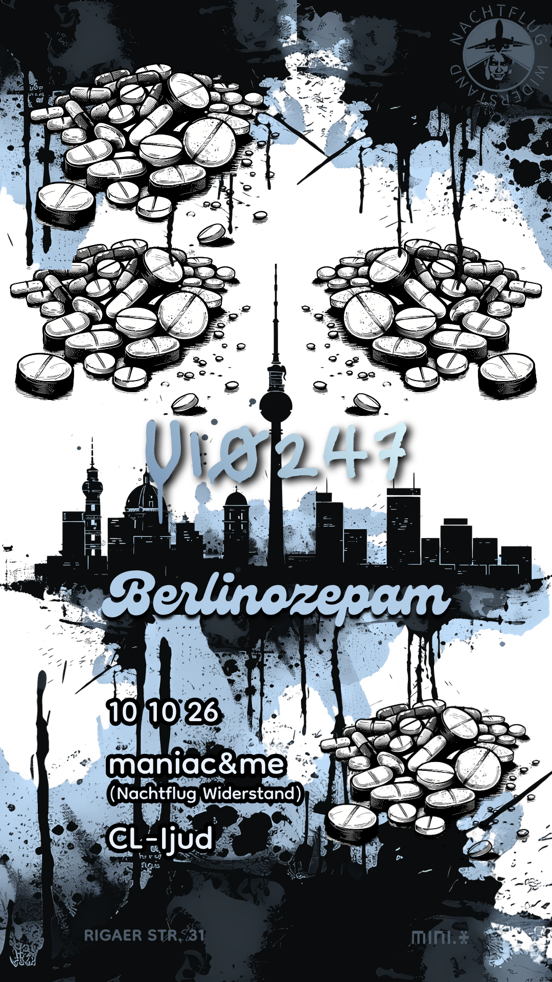 U10247: Berlinozepam (feat.CL-Ijud and maniac&me)