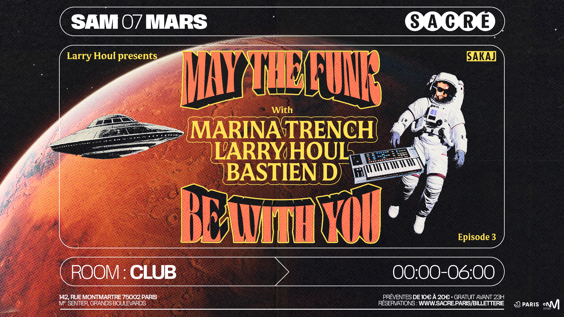 Sacré présente: MTFBWY #3 by Larry Houl avec Marina Trench