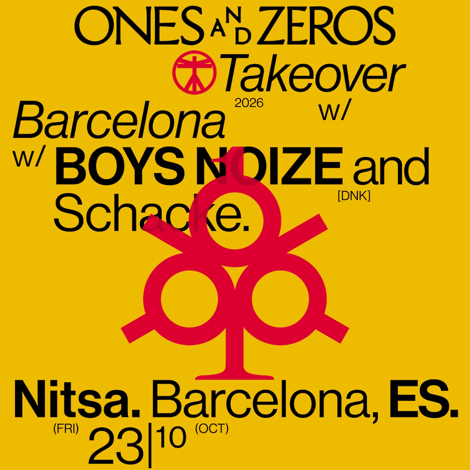 ONES and ZEROS: Boys Noize · Schacke