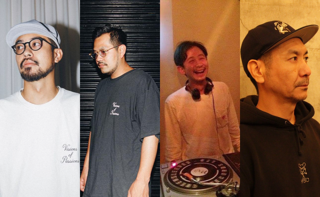 RYOSUKE, EDDY, JITSUMITSU & HISUI