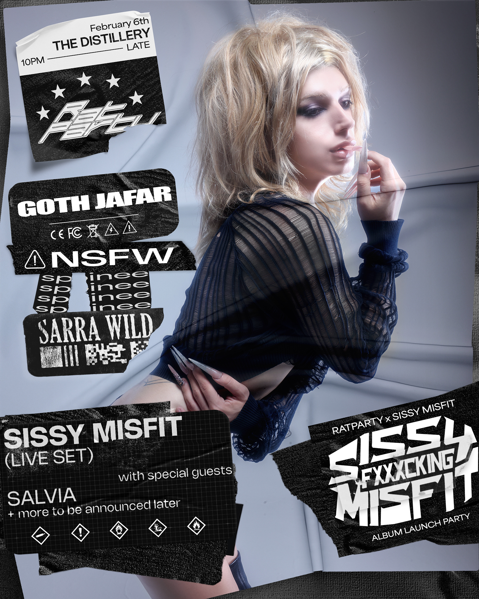 Rat Party PRESENTS: SISSY FXXXCKING MISFIT