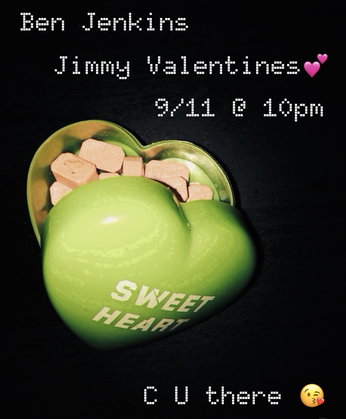 Ben Jenkins at Jimmy Valentines