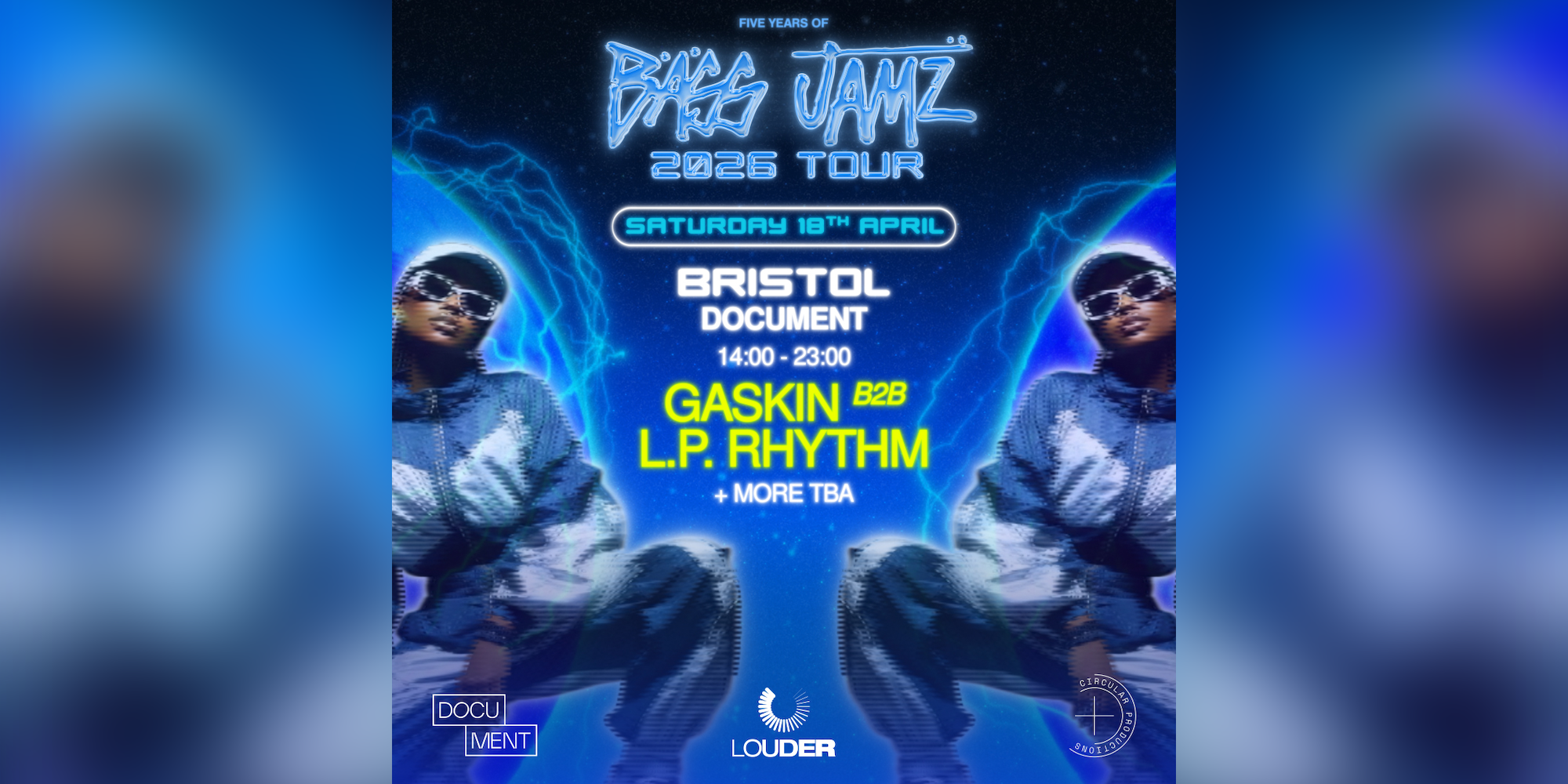 5 Years of Bass Jamz (Bristol) - Gaskin b2b L.P. Rhythm + more