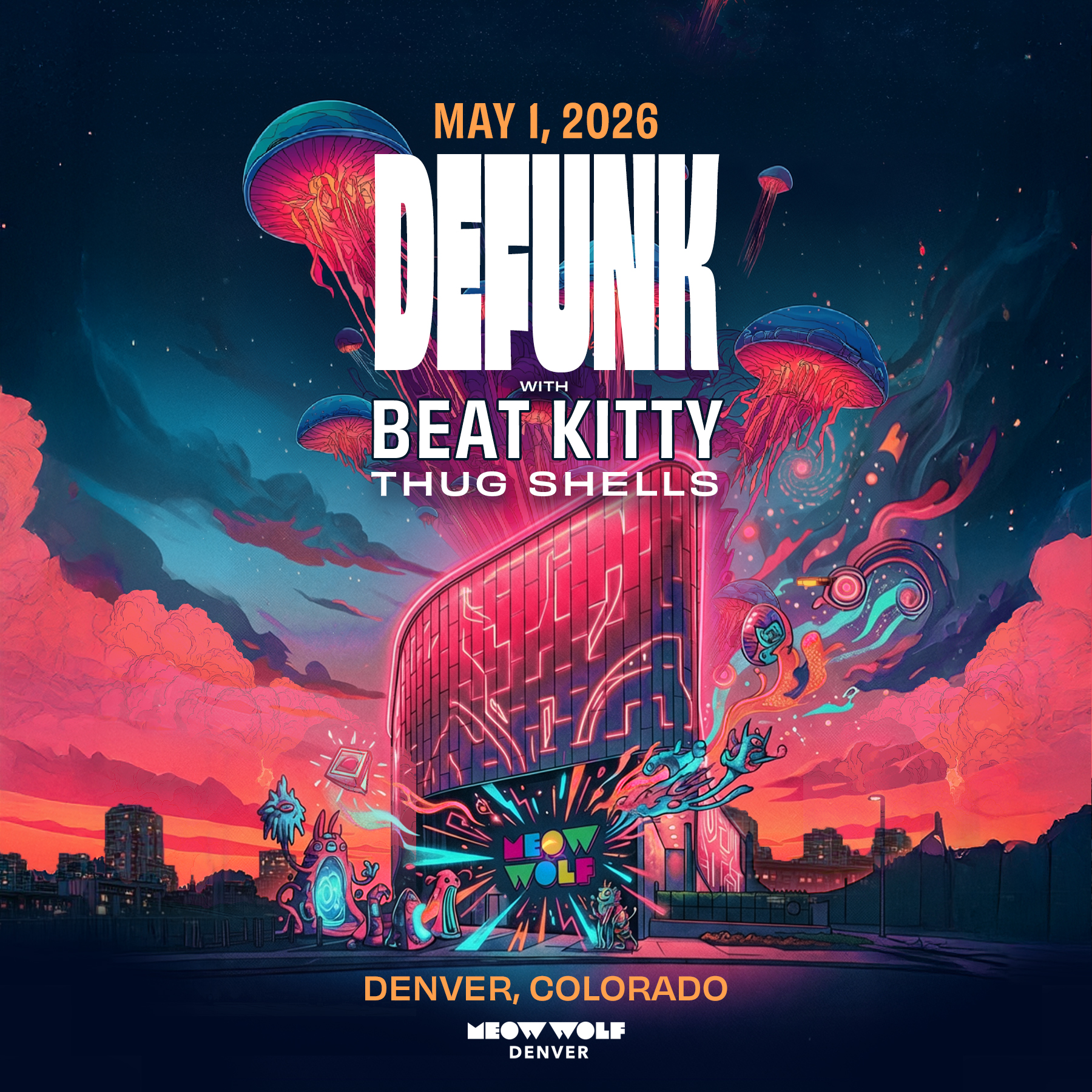 Defunk with Beat Kitty and Thug Shells
