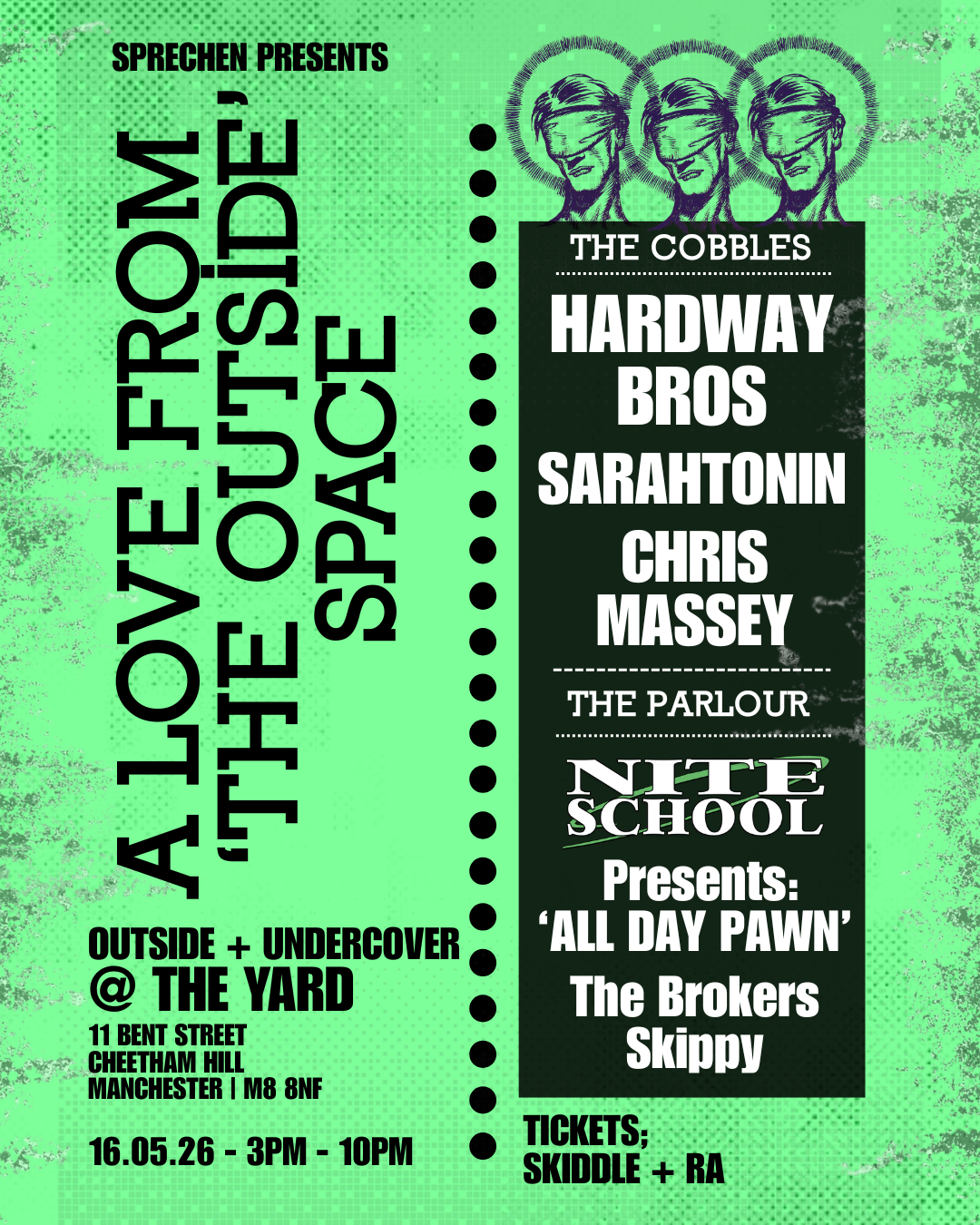 Sprechen presents. A Love From 'The Outside' Space