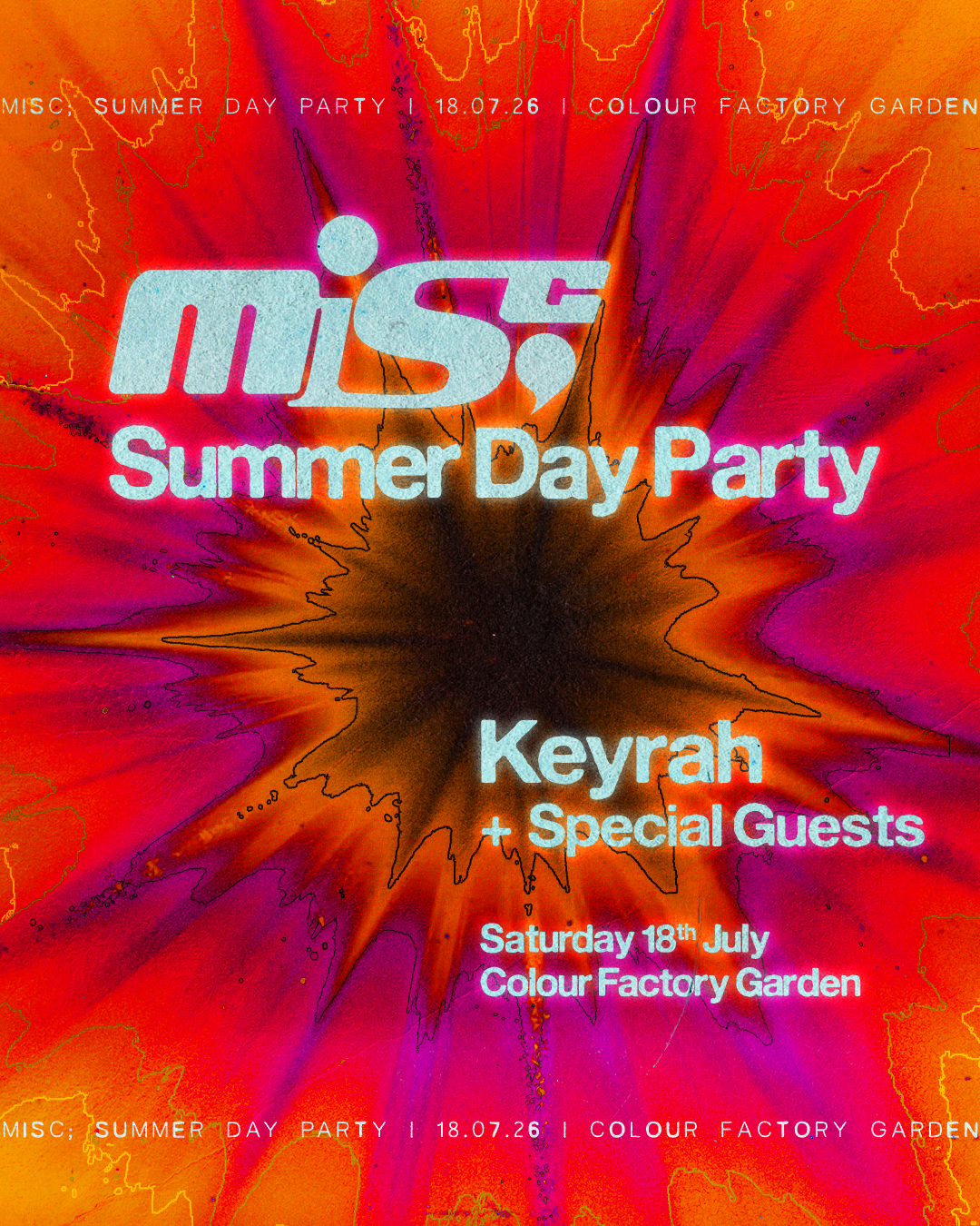 Misc; Summer Day Party with Keyrah + Special Guests