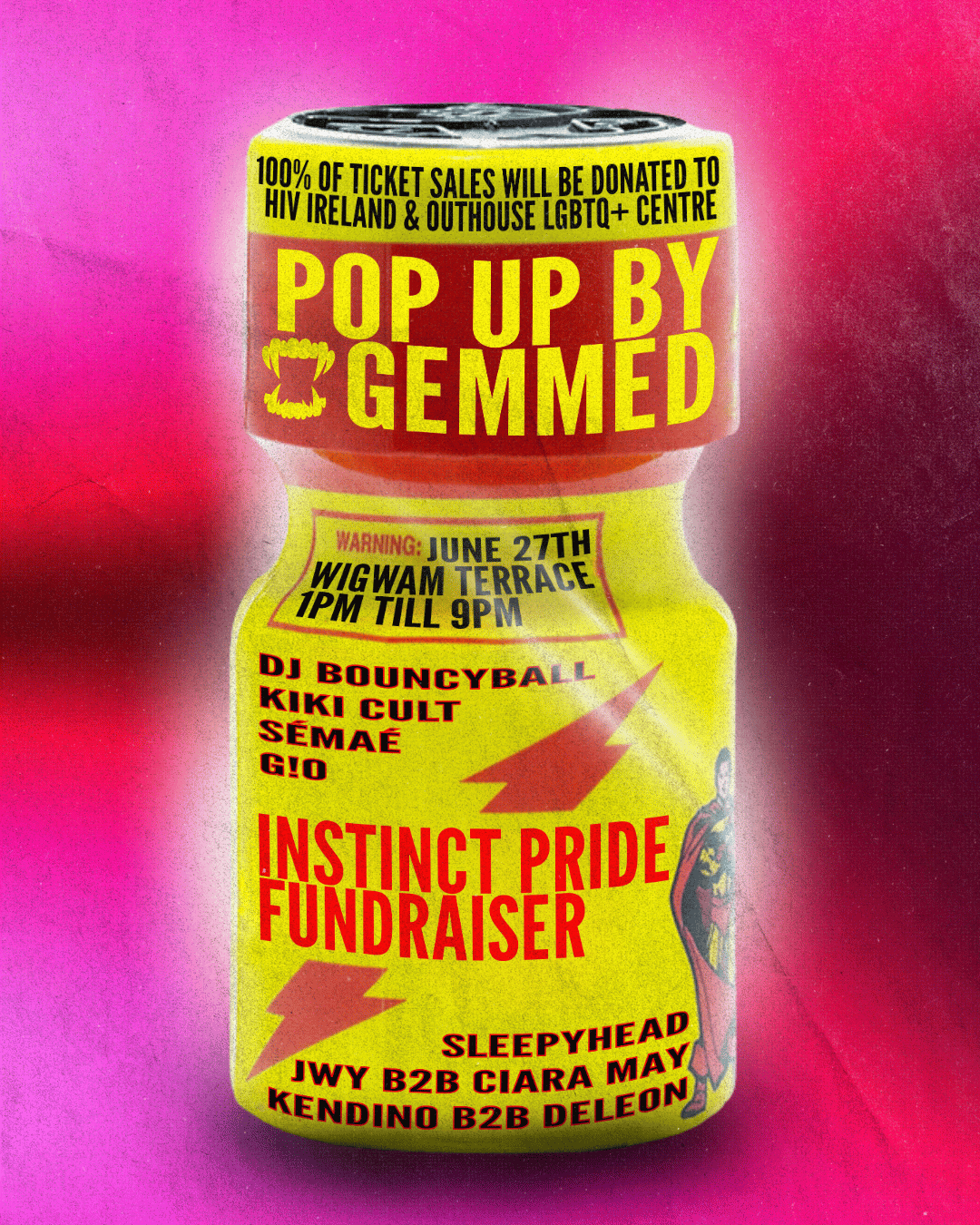 INSTINCT PRIDE PARTY FUNDRAISER