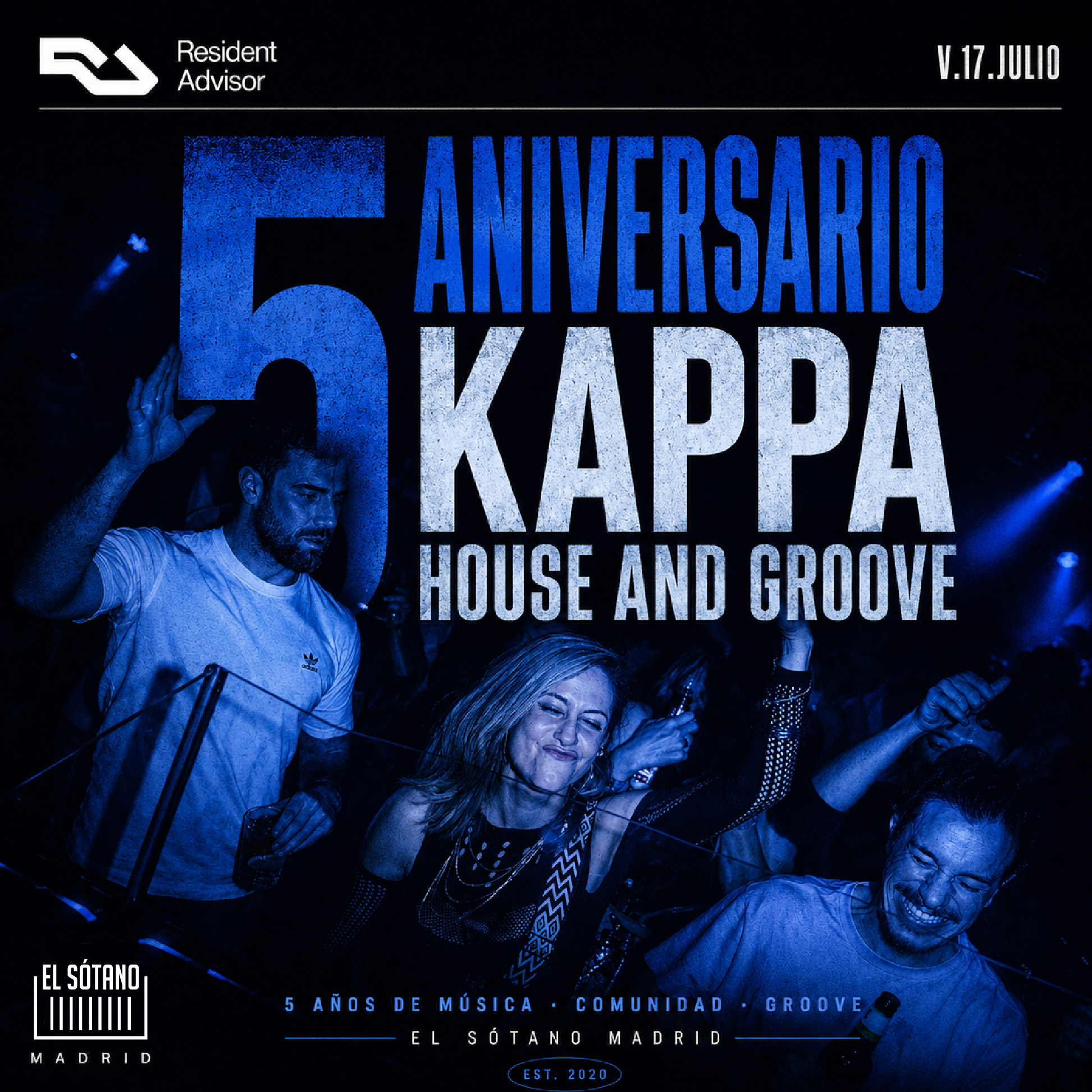 5ºANIVERSARIO KAPPA HOUSE & GROOVE