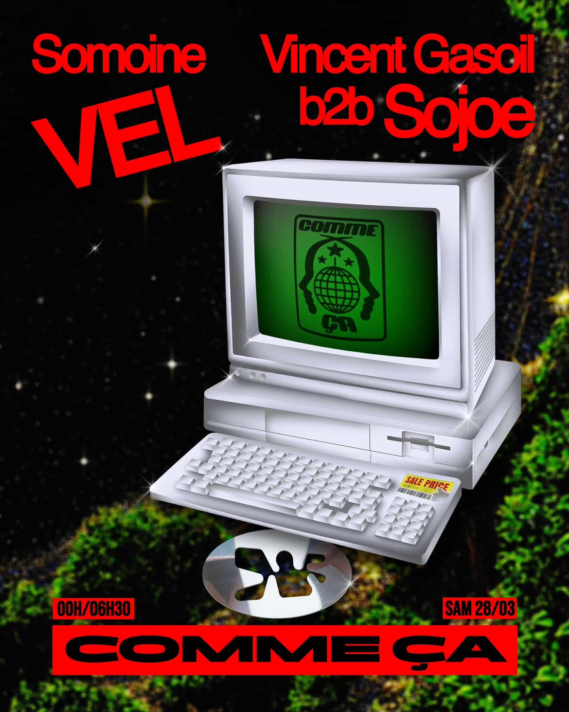 Comme Ça - Vel, Sojoe, Vincent Gasoil & Somoine à Macadam