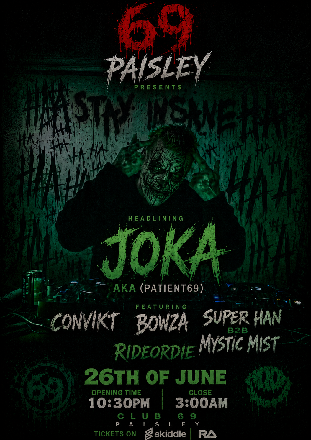 Dark Events Agency presents JOKA