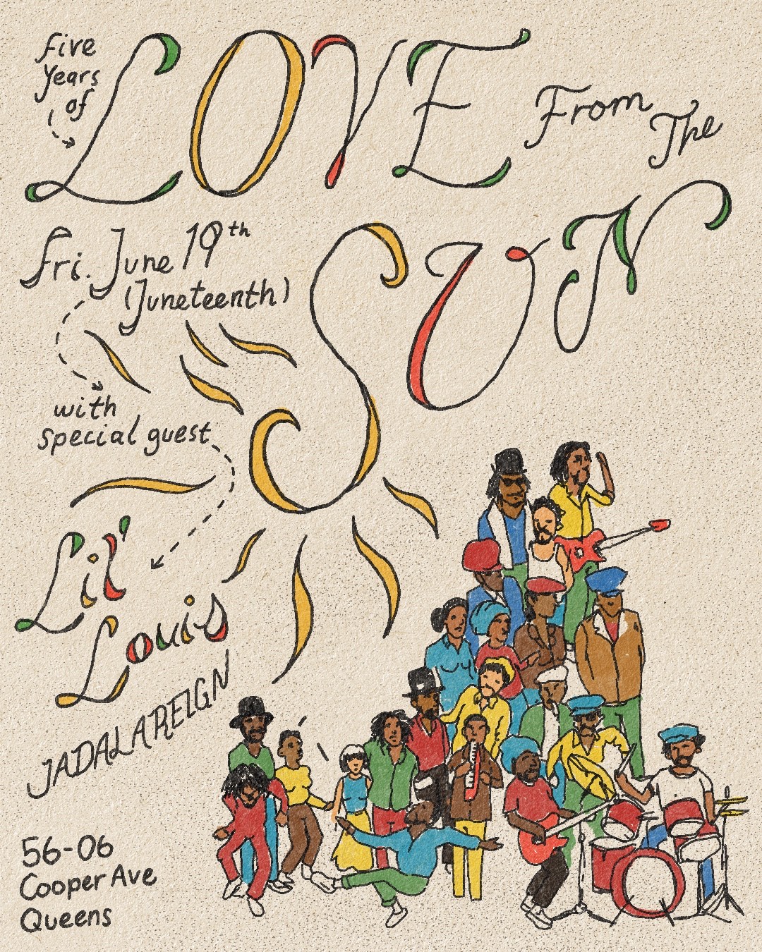 Love From The Sun Juneteenth with Lil' Louis & JADALAREIGN