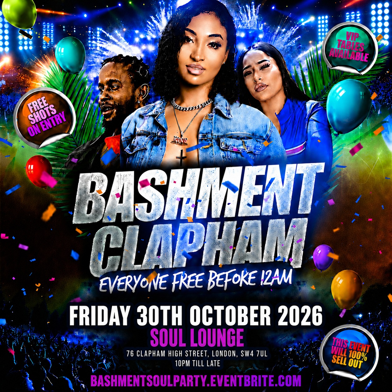 Bashment Clapham - Soul Lounge Clapham