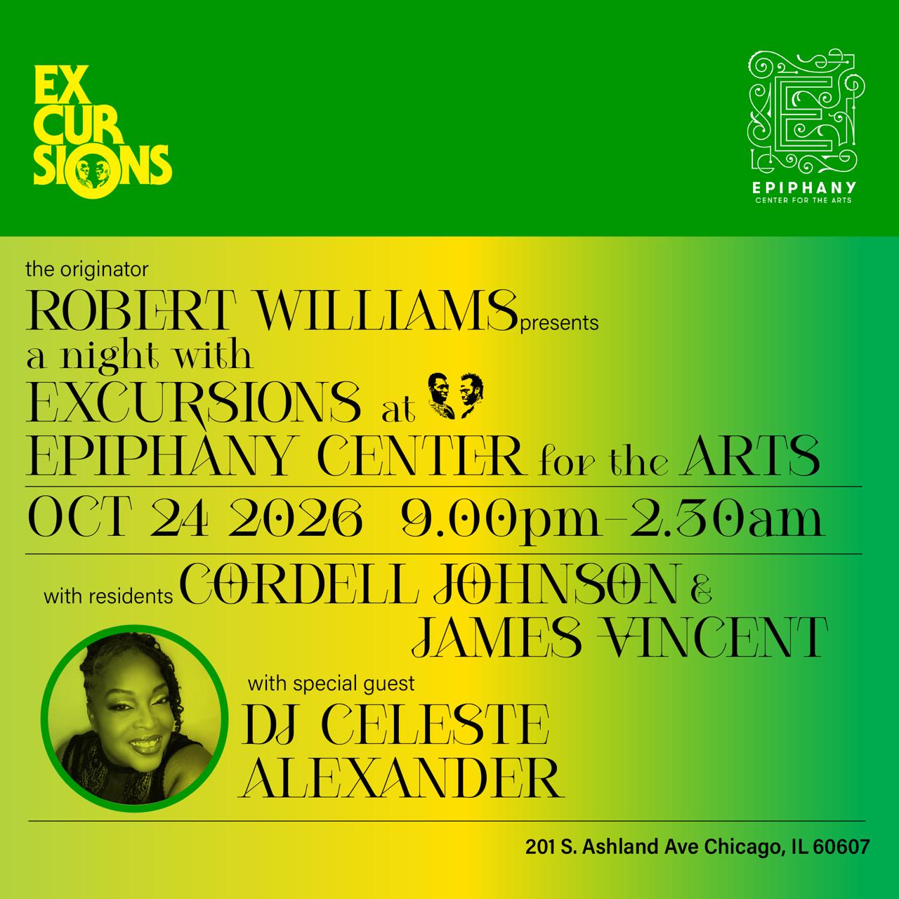 Robert Williams presents: A Night with Excursions II