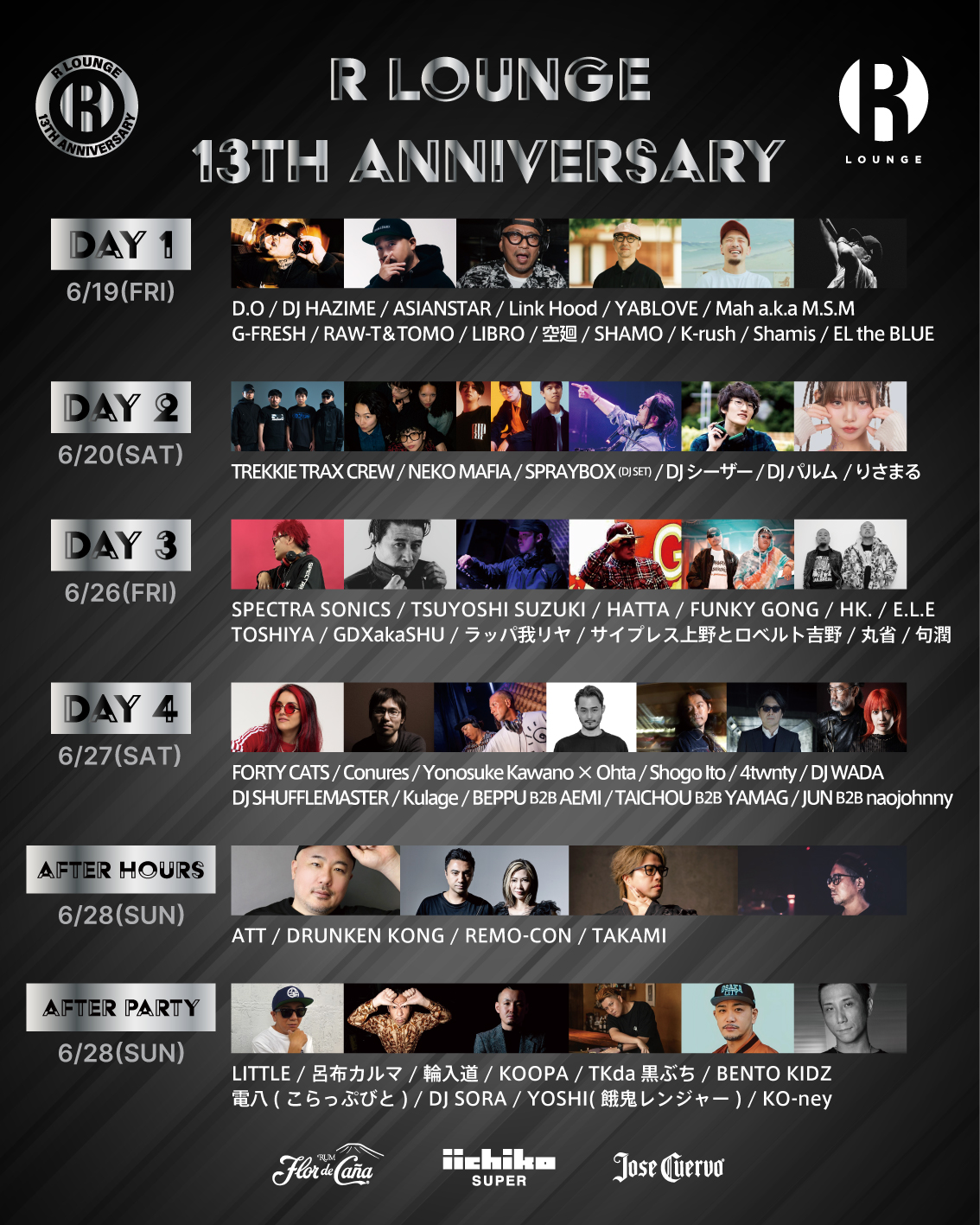 R Lounge 13TH ANNIVERSARY -DAY3- 6F at R Lounge, Tokyo · Tickets