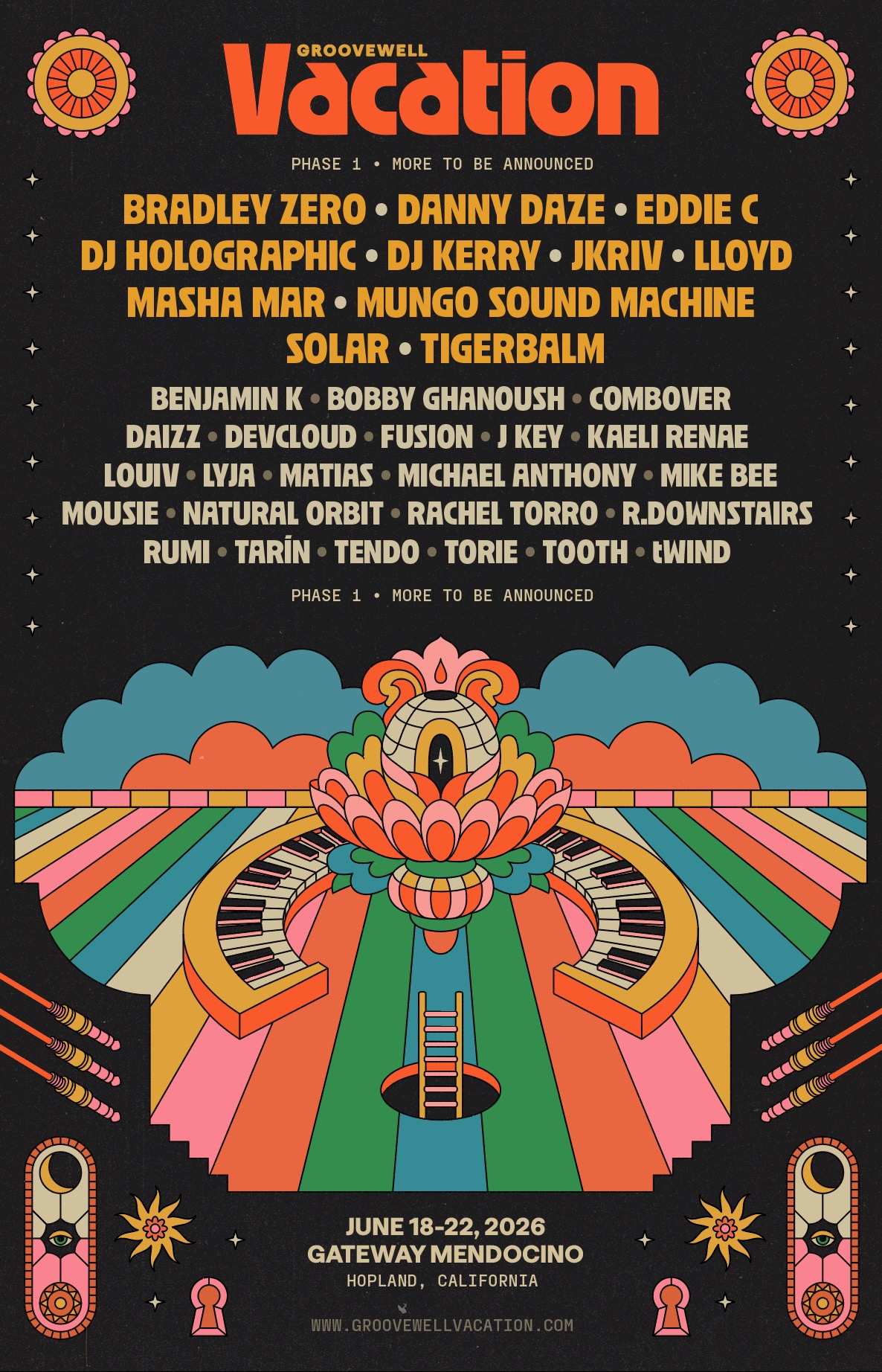 GrooveWell Vacation 2026