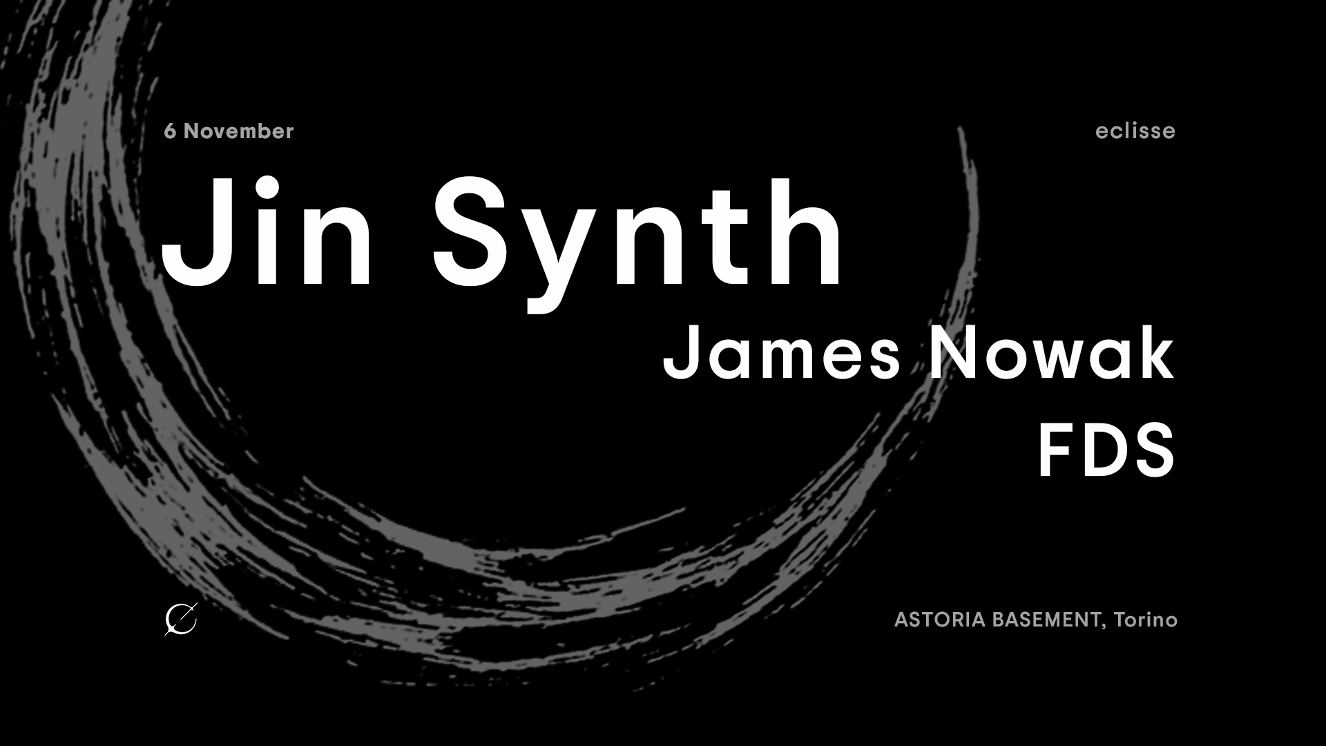 Eclisse: Jin Synth (Semantica Records, On Board Music, KR3 Records /TW), FDS, James Nowak