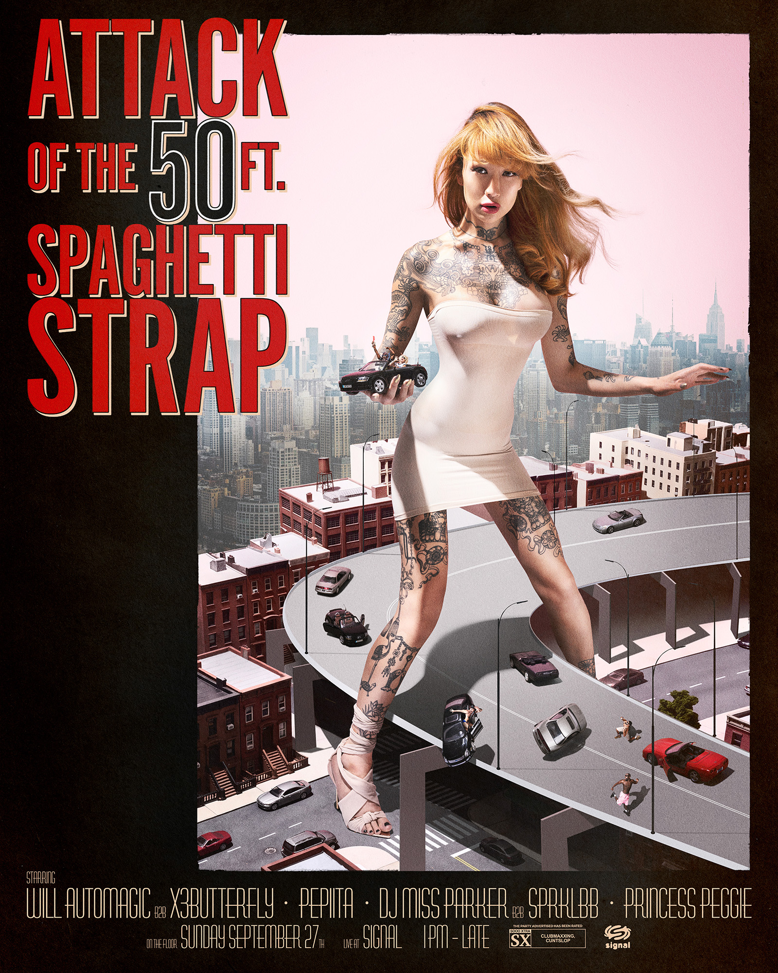 Spaghetti Strap: x3butterfly b2b Will Automagic, Miss Parker b2b SPRKLBB, Princess Peggie