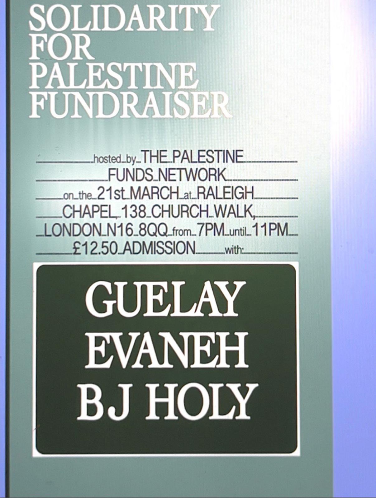 Solidarity Fundraiser for Palestine