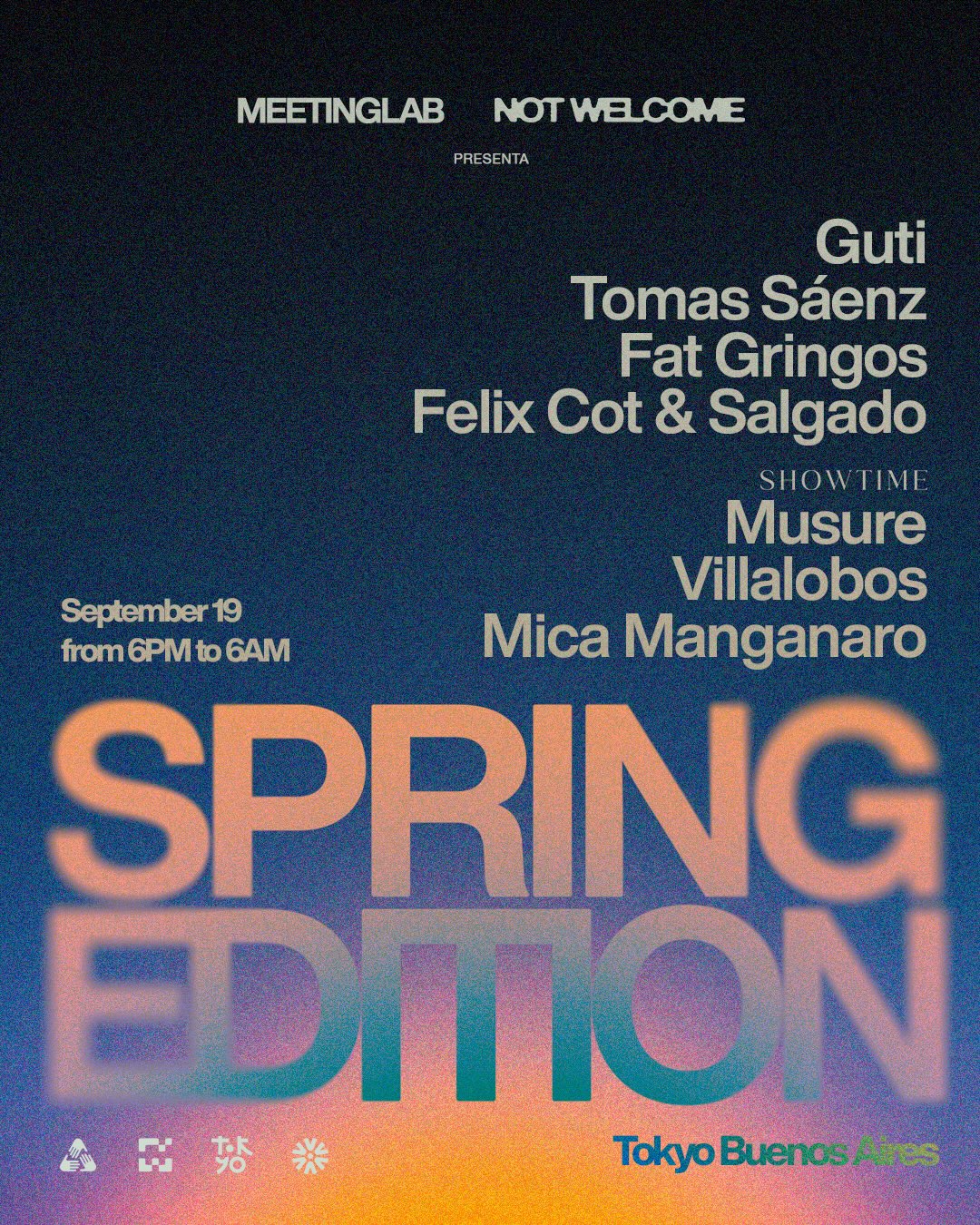 Guti - Spring Edition, Tokyo Club - ALLMusicParties