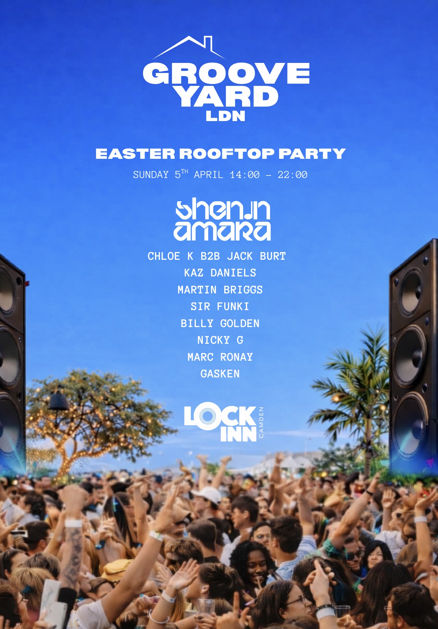 Groove Yard LDN EASTER ROOFTOP PARTY