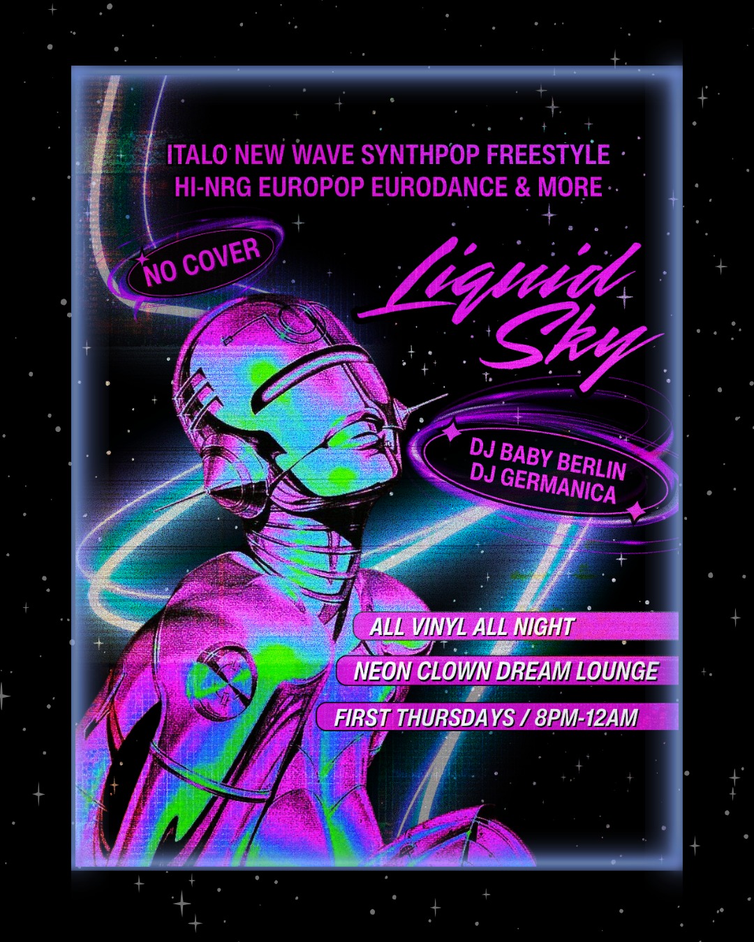 Liquid Sky - Italo New Wave Synth Hinrg Eurodance & More