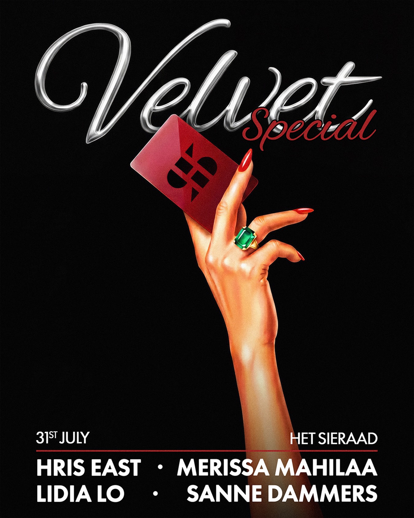 VELVET with Hris East - Lidia Lo - Merissa Mahilaa - Sanne Dammers