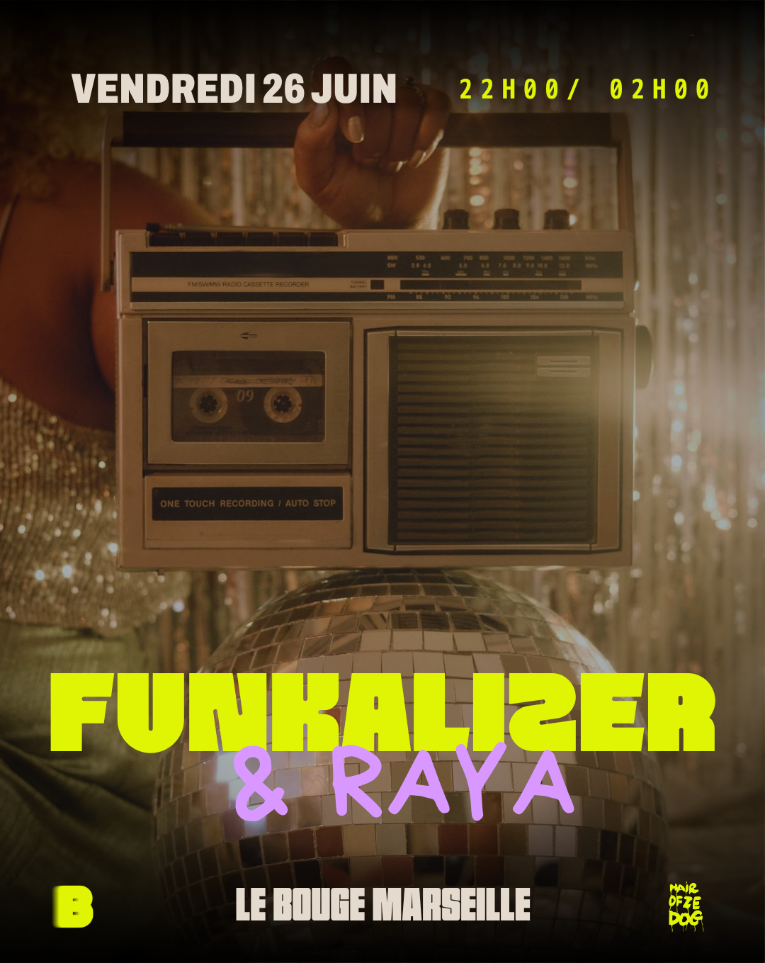 FUNKALIZER & RAYA at LE BOUGE