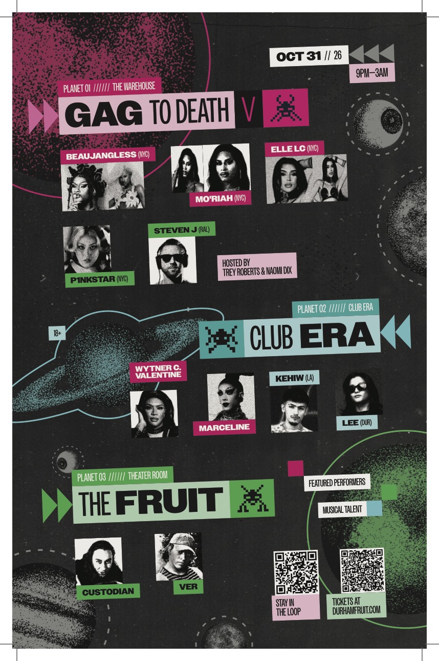 GAG to Death Pt. V flyer GAG to Death Pt. V flyer