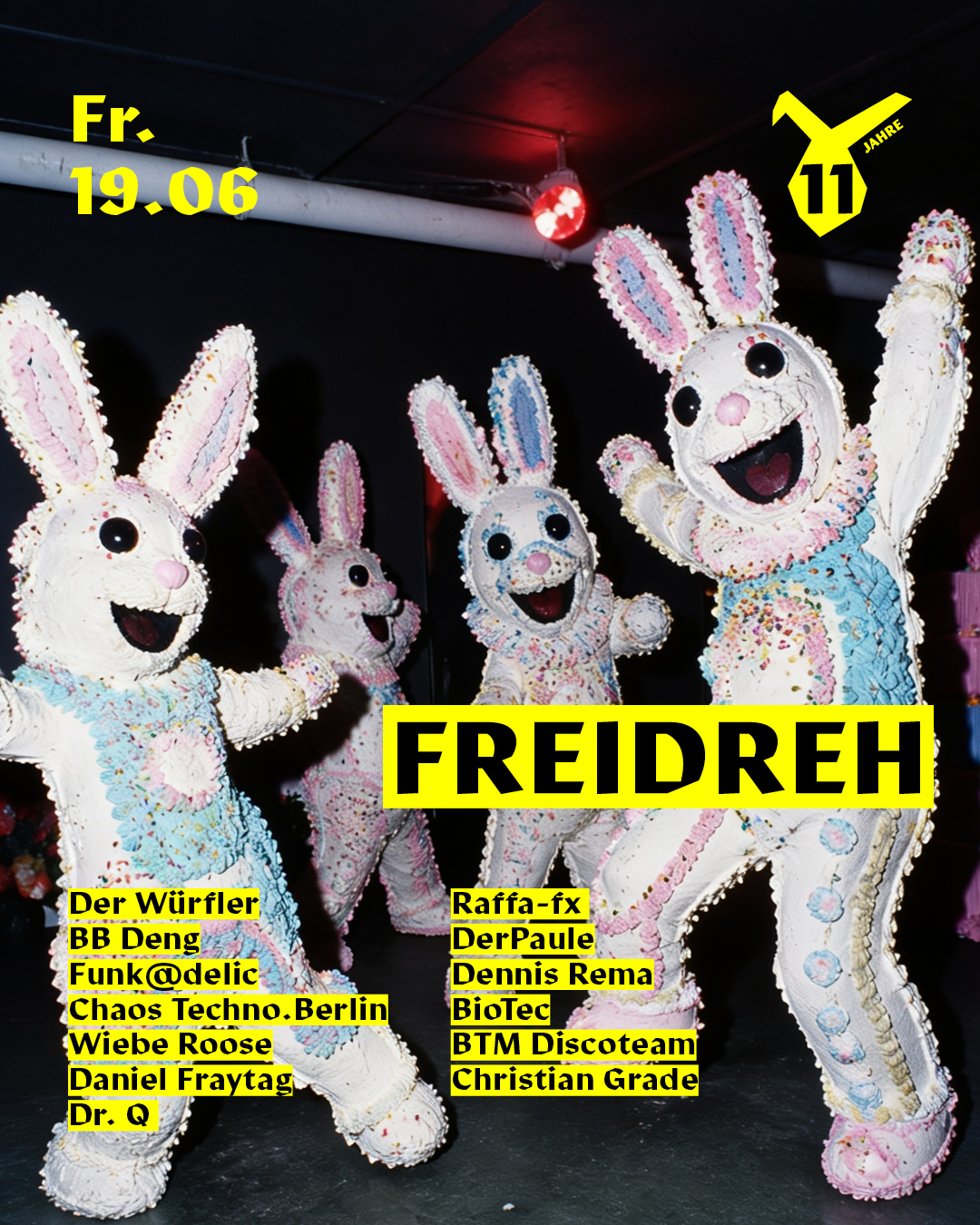 11 Years The White Rabbit — Freidreh