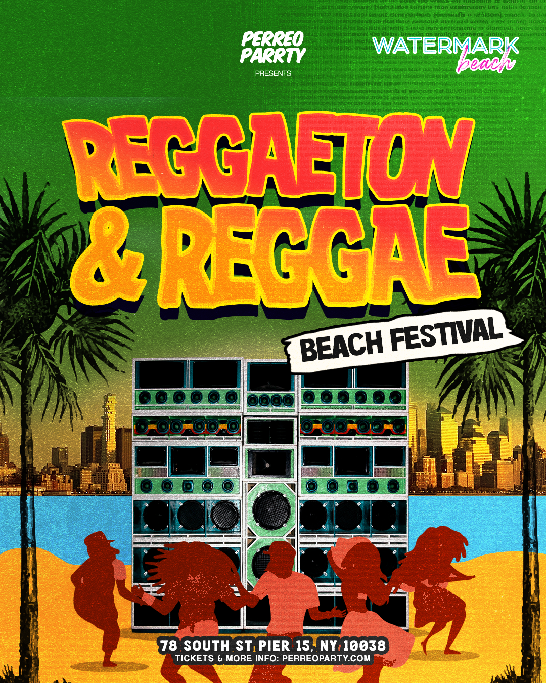 Reggae & Reggaeton Labor day Weekend Beach Festival Pier 15 — Música · New York