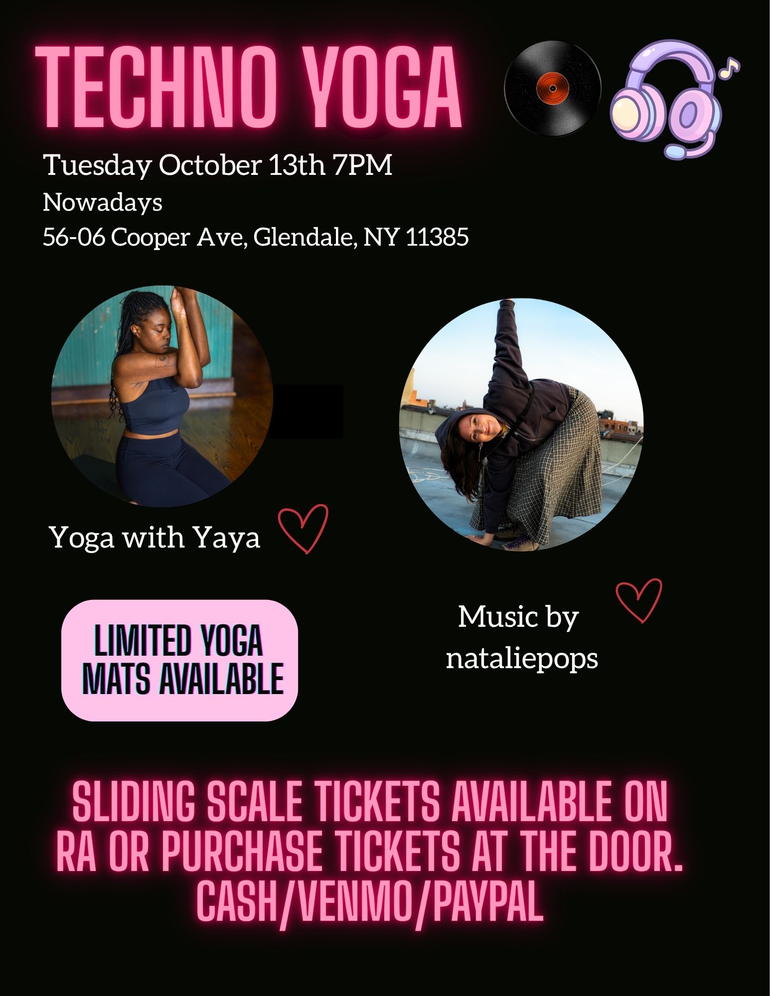 Techno Yoga with Yaya Flows & nataliepops