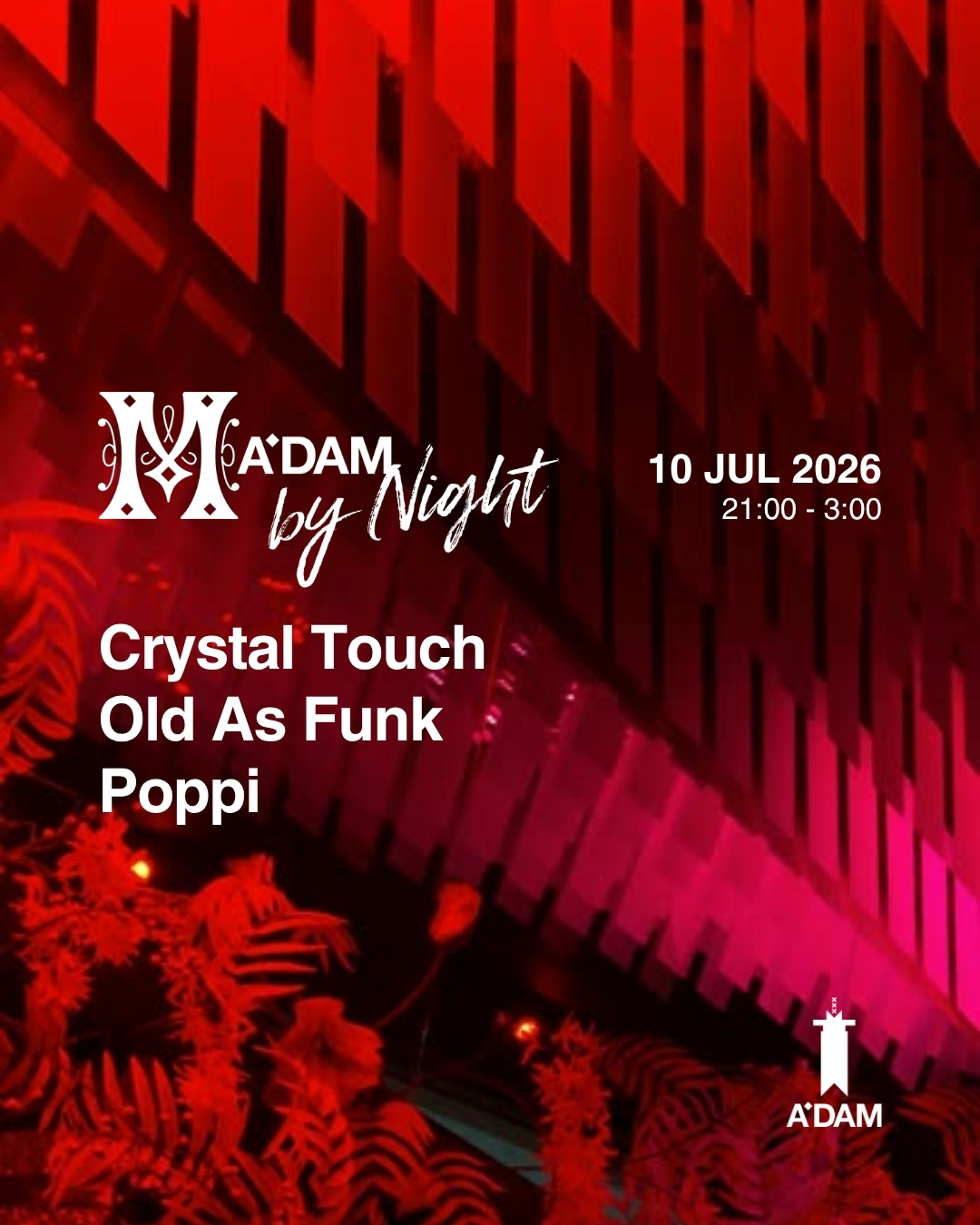 Madam by Night invites: The Disco Express