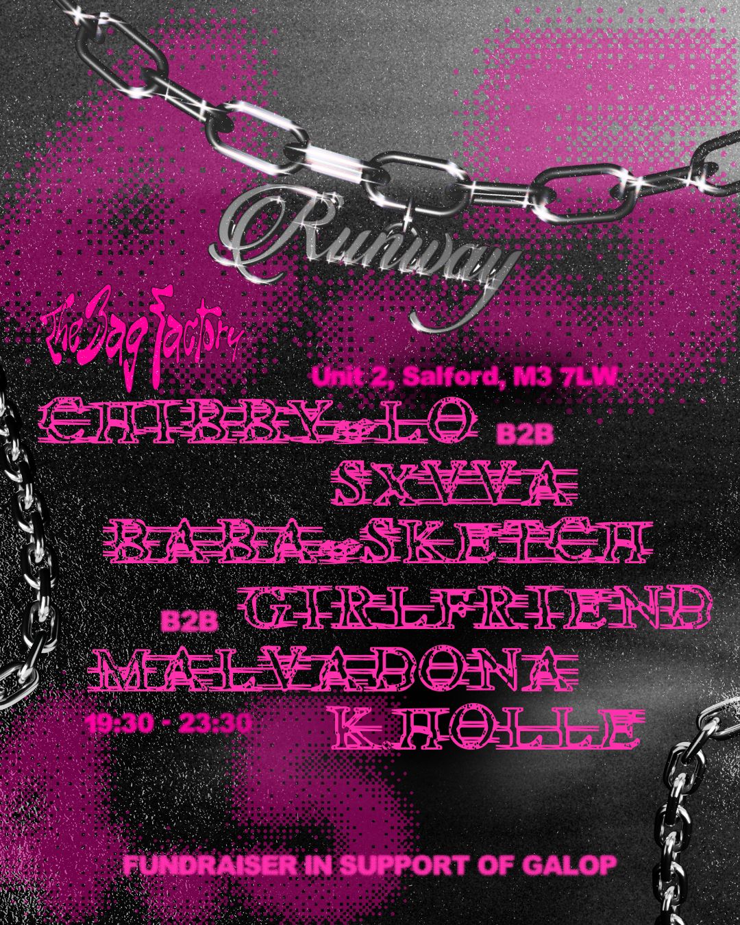 RUNWAY 4.5 - Fundraiser for GALOP