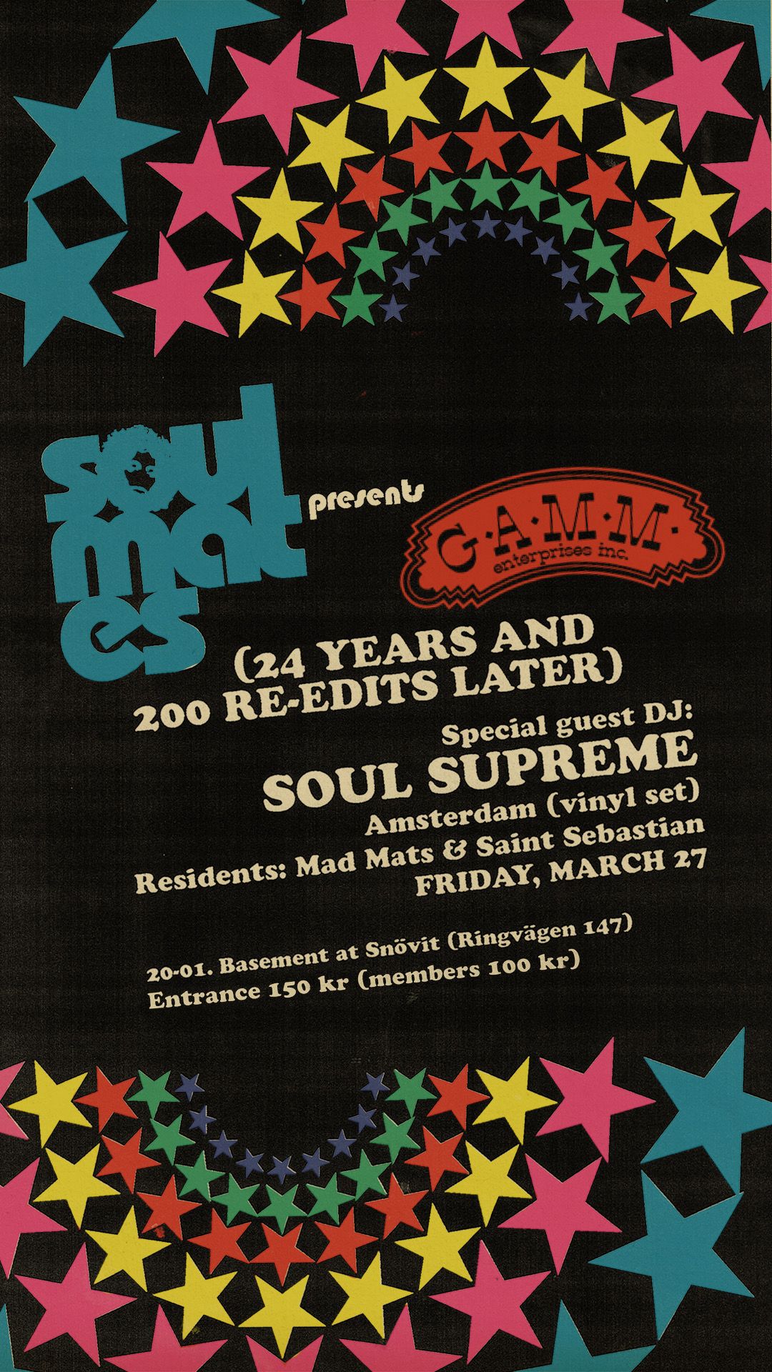 Mad Mats Event-Flyer