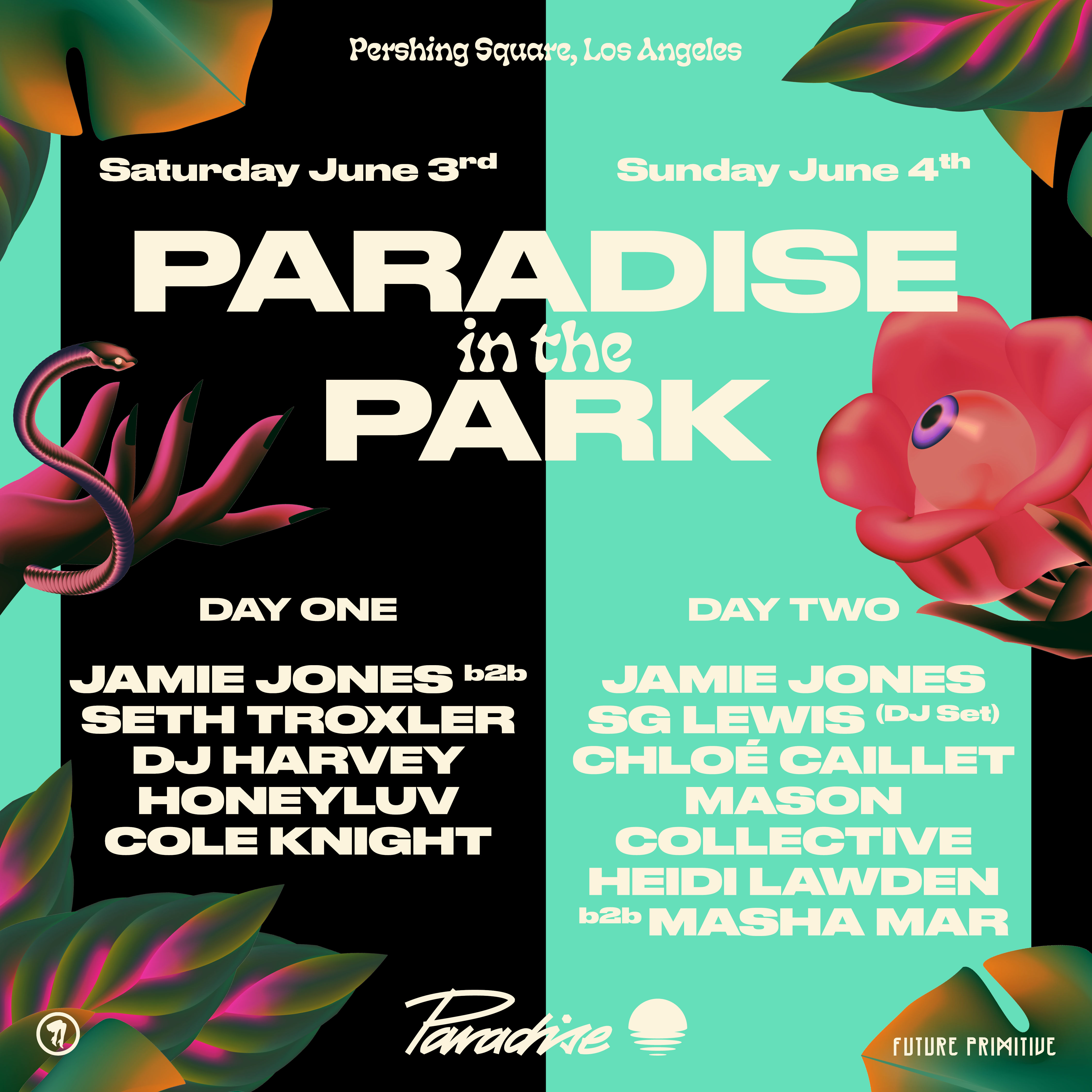 Paradise In The Park LA at Pershing Square, Los Angeles