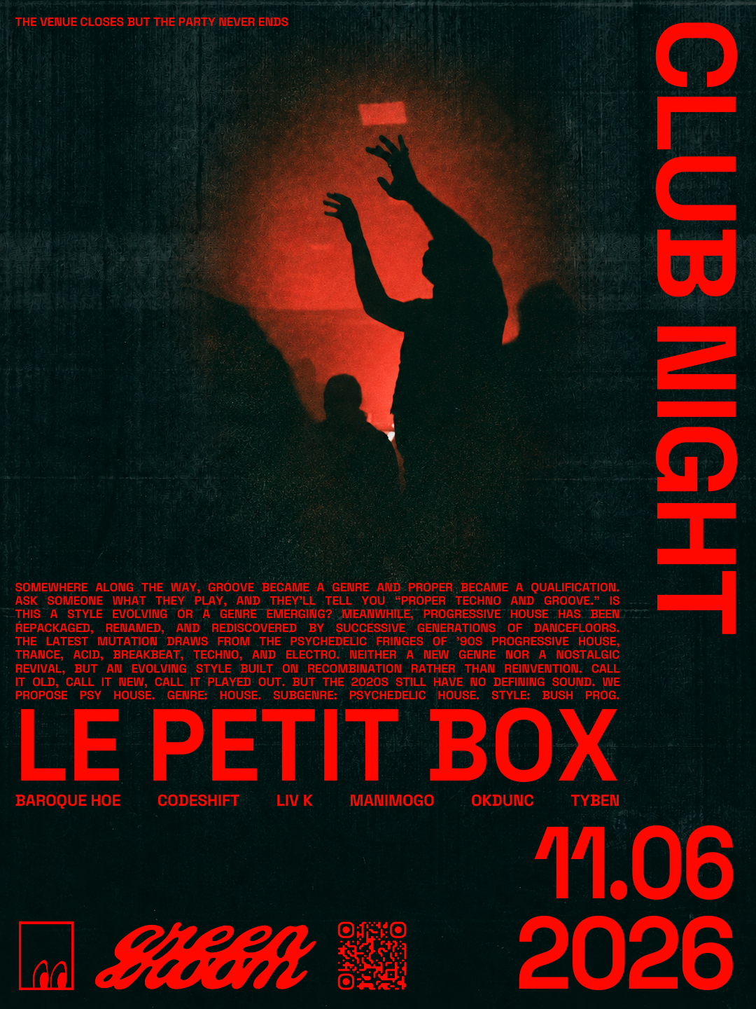 CLUB NIGHT // Le Petit Box