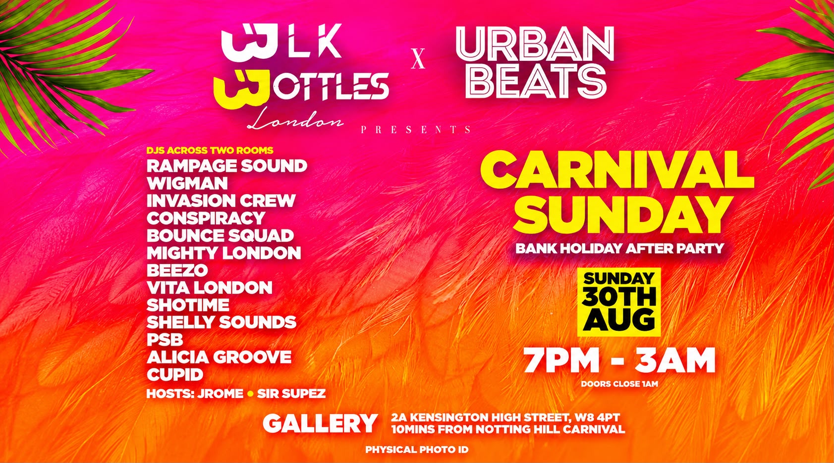 CARNIVAL AFTER PARTY • Rampage Sound • Wigman • Beezo • Invasion crew