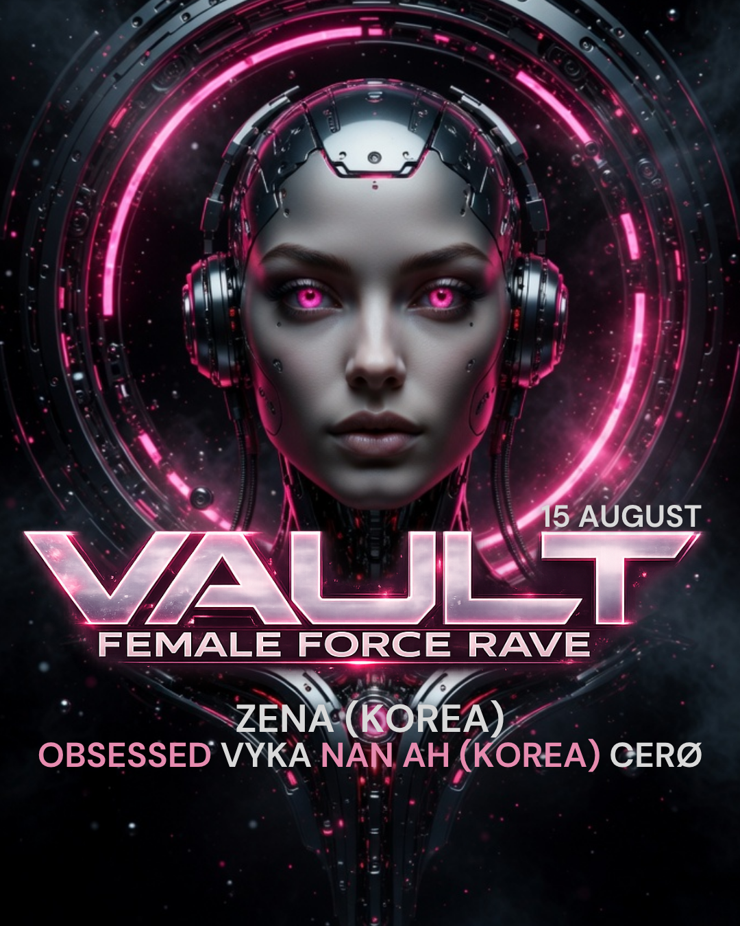 VAULT FEMALE FORCE RAVE (HARDTECHNO)