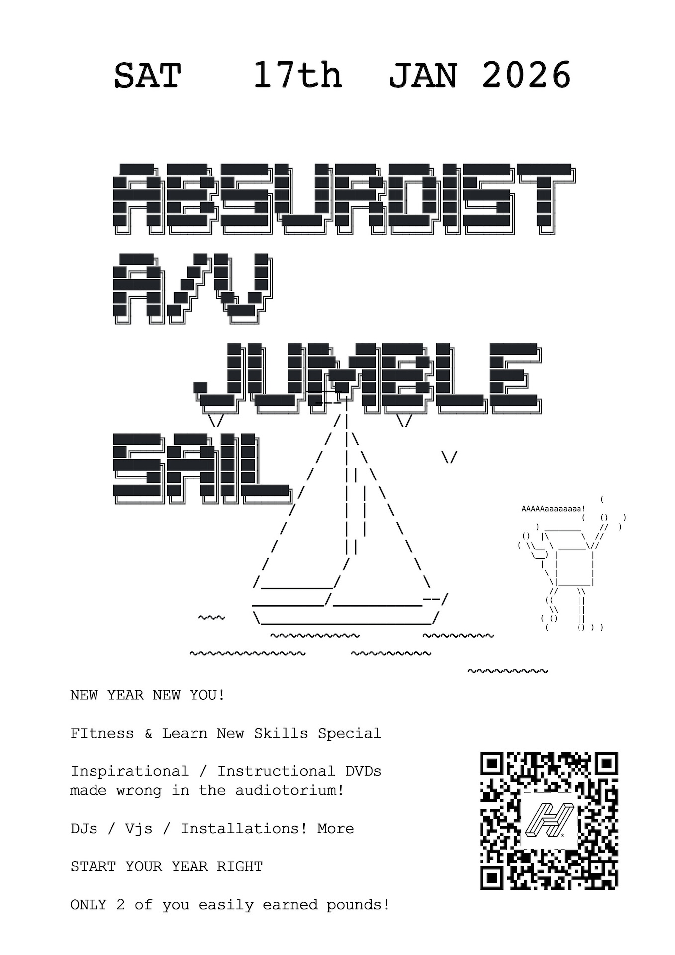 The Absurdist A/V Jumble Sail