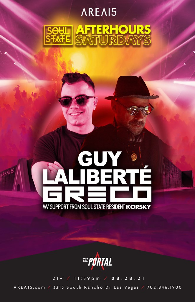 DR. GRECO event flyer