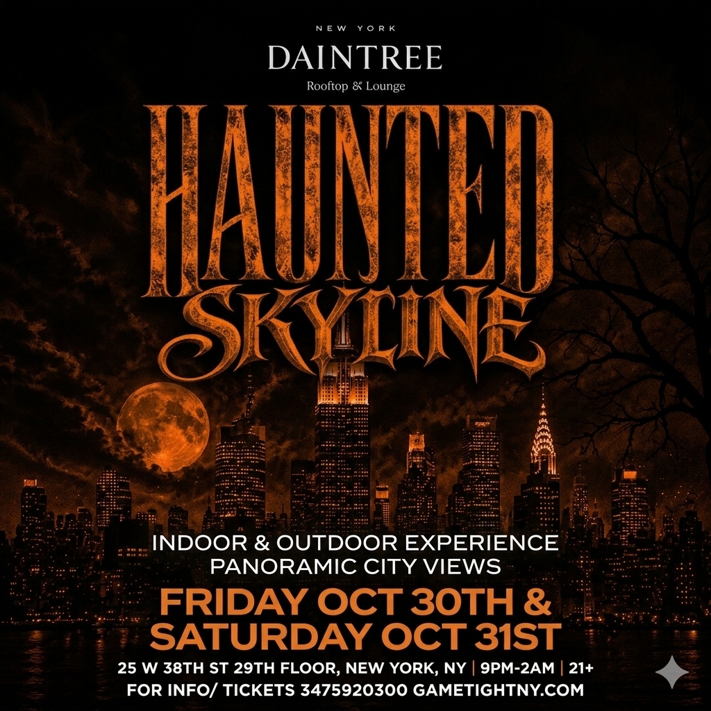 DAINTREE ROOFTOP HALLOWEEN PARTY 2026